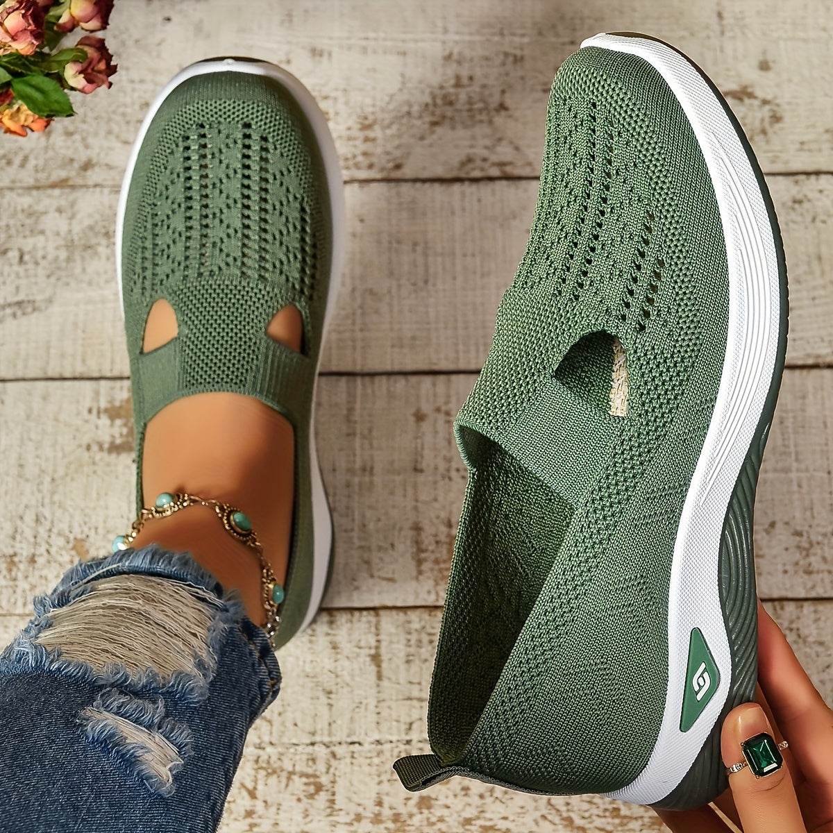 Lucie-Claire™ | Rosie Orthopedic Slip-On Shoes