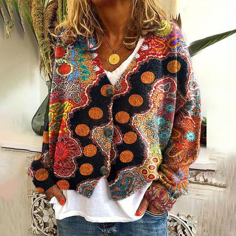 Jocelyn | Artistic Knitted Cardigan
