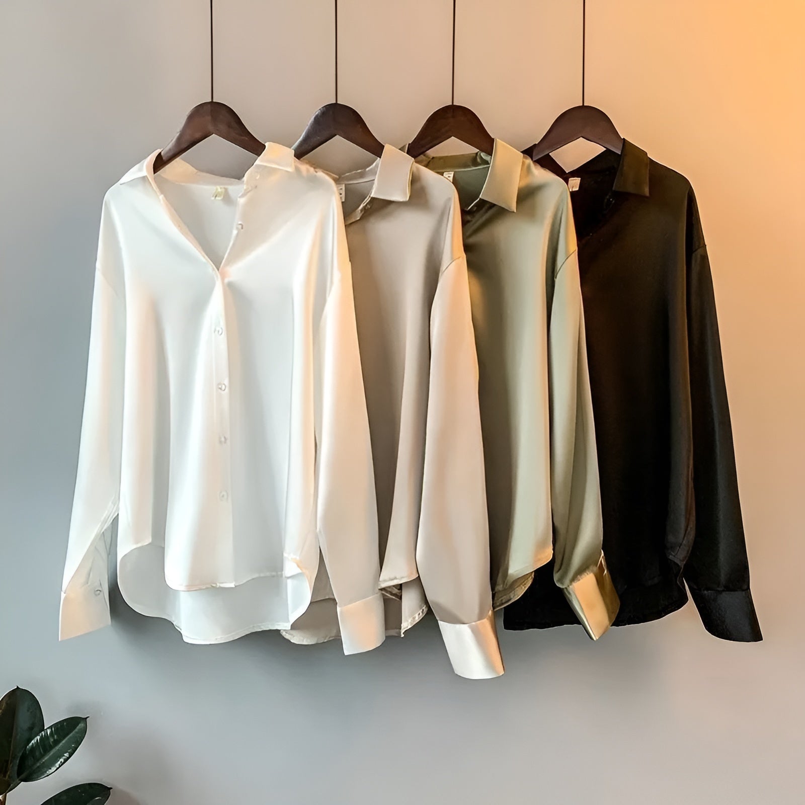 Monique™ | Satin shirt