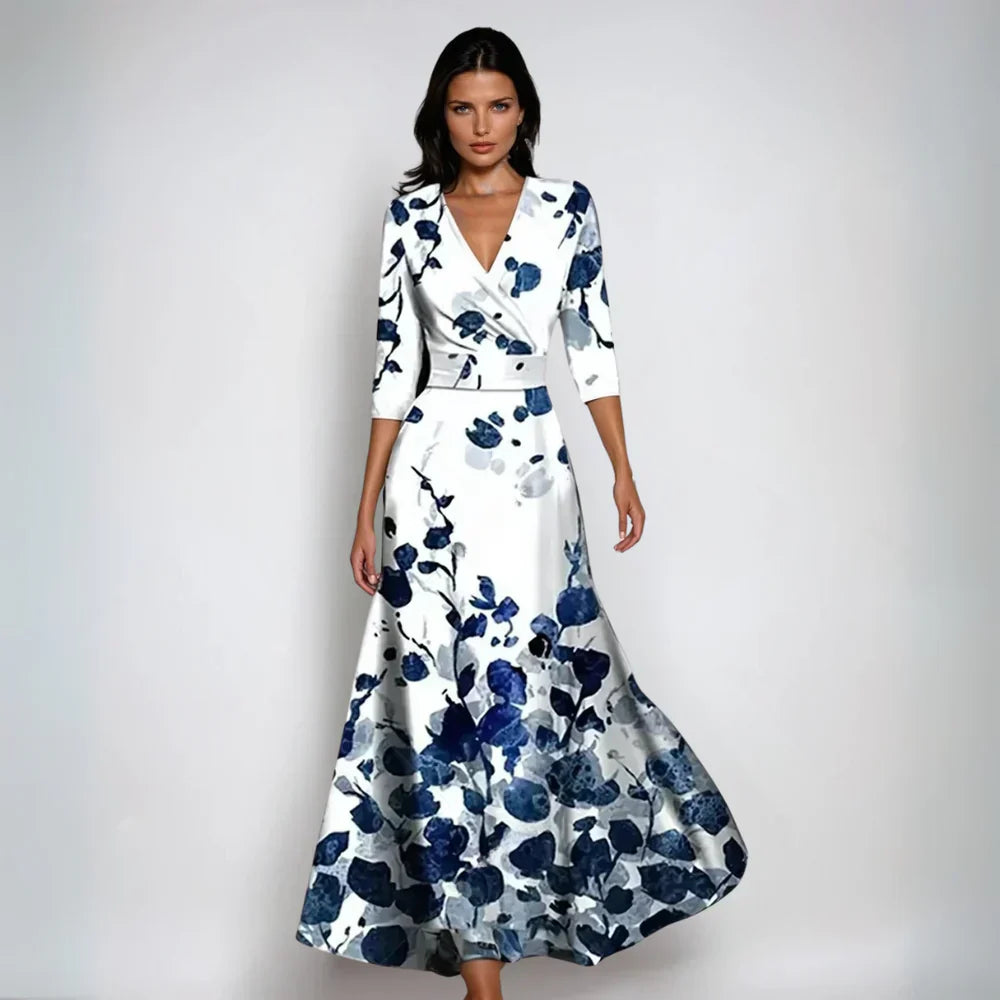 Alicia™ | Stylish Floral Wrap Dress
