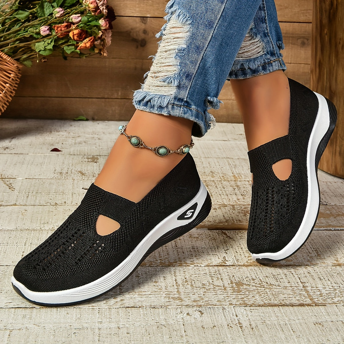Lucie-Claire™ | Rosie Orthopedic Slip-On Shoes