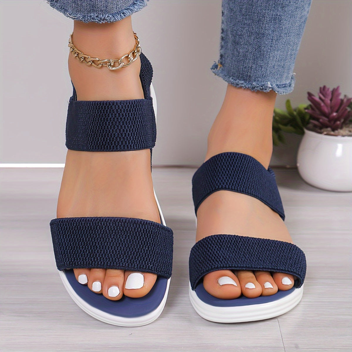 Lucie-Claire™ | Malanda Orthopedic Stretch Sandals
