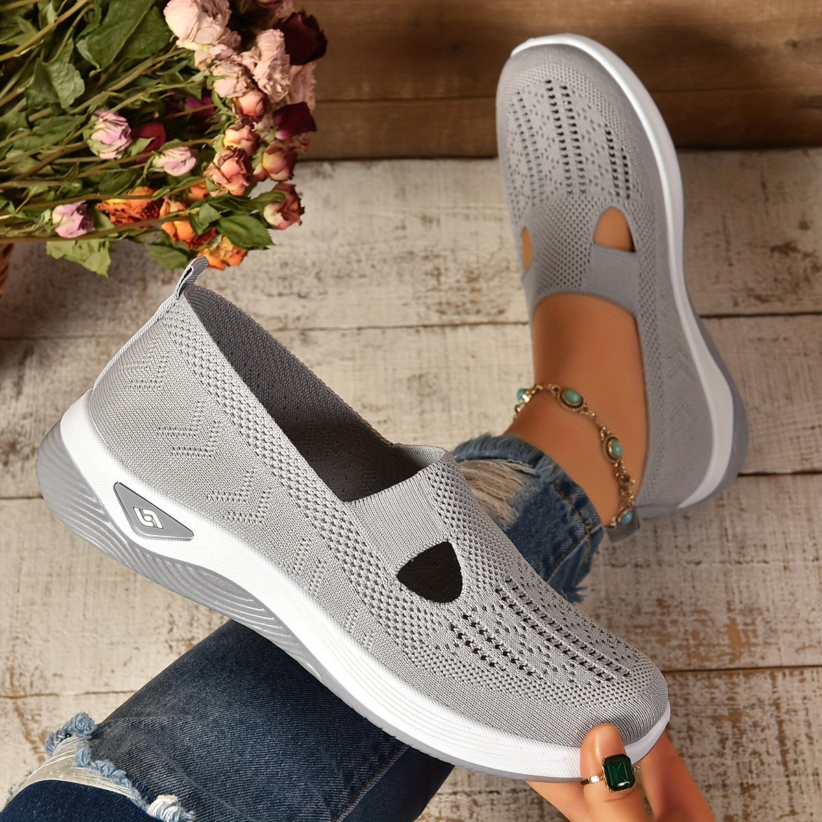 Lucie-Claire™ | Rosie Orthopedic Slip-On Shoes