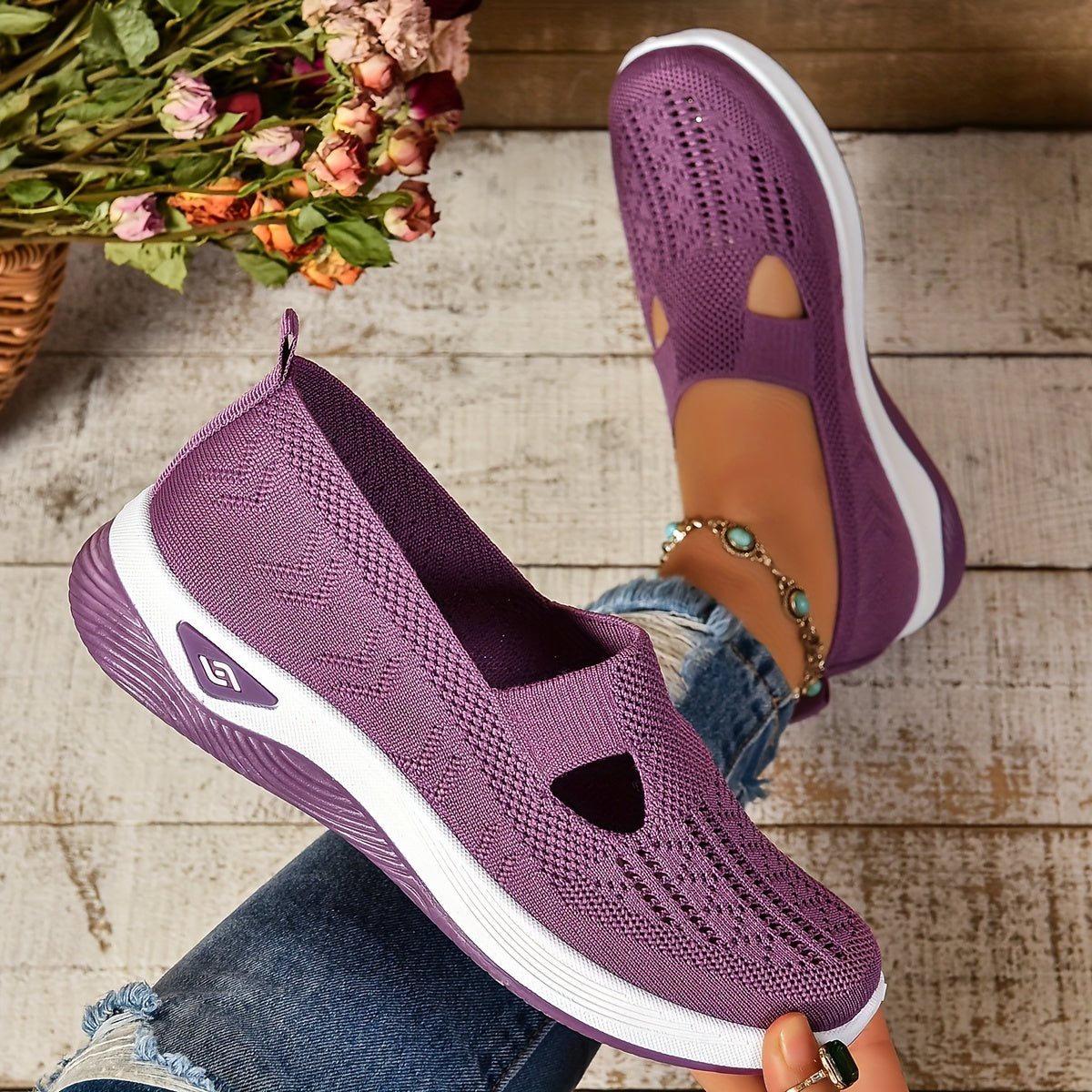 Lucie-Claire™ | Rosie Orthopedic Slip-On Shoes