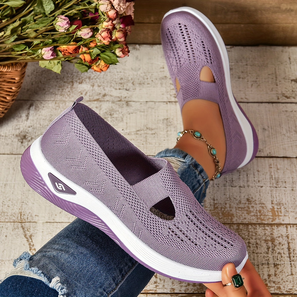 Lucie-Claire™ | Rosie Orthopedic Slip-On Shoes