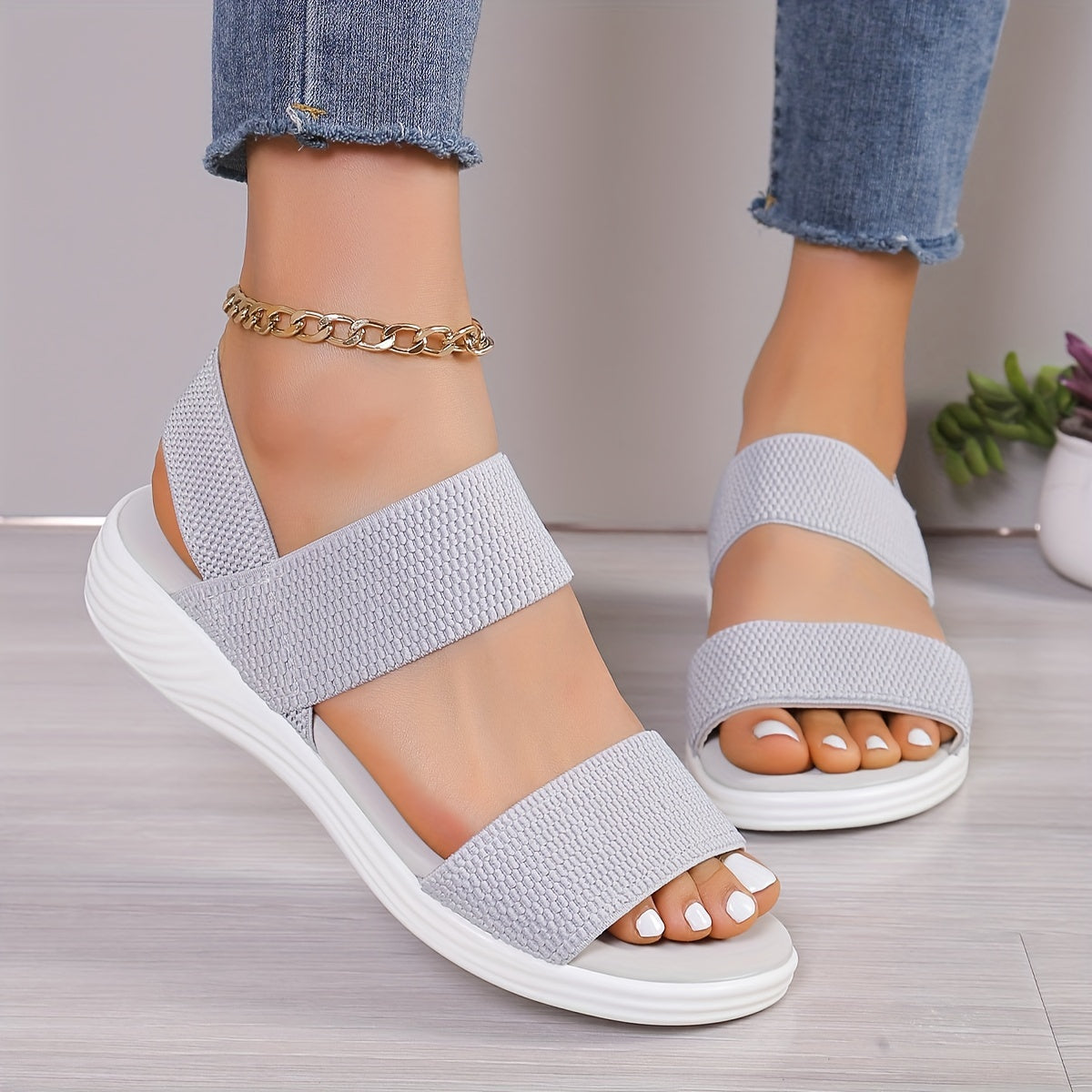 Lucie-Claire™ | Malanda Orthopedic Stretch Sandals