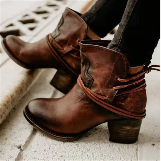 Retro Western Style Boots