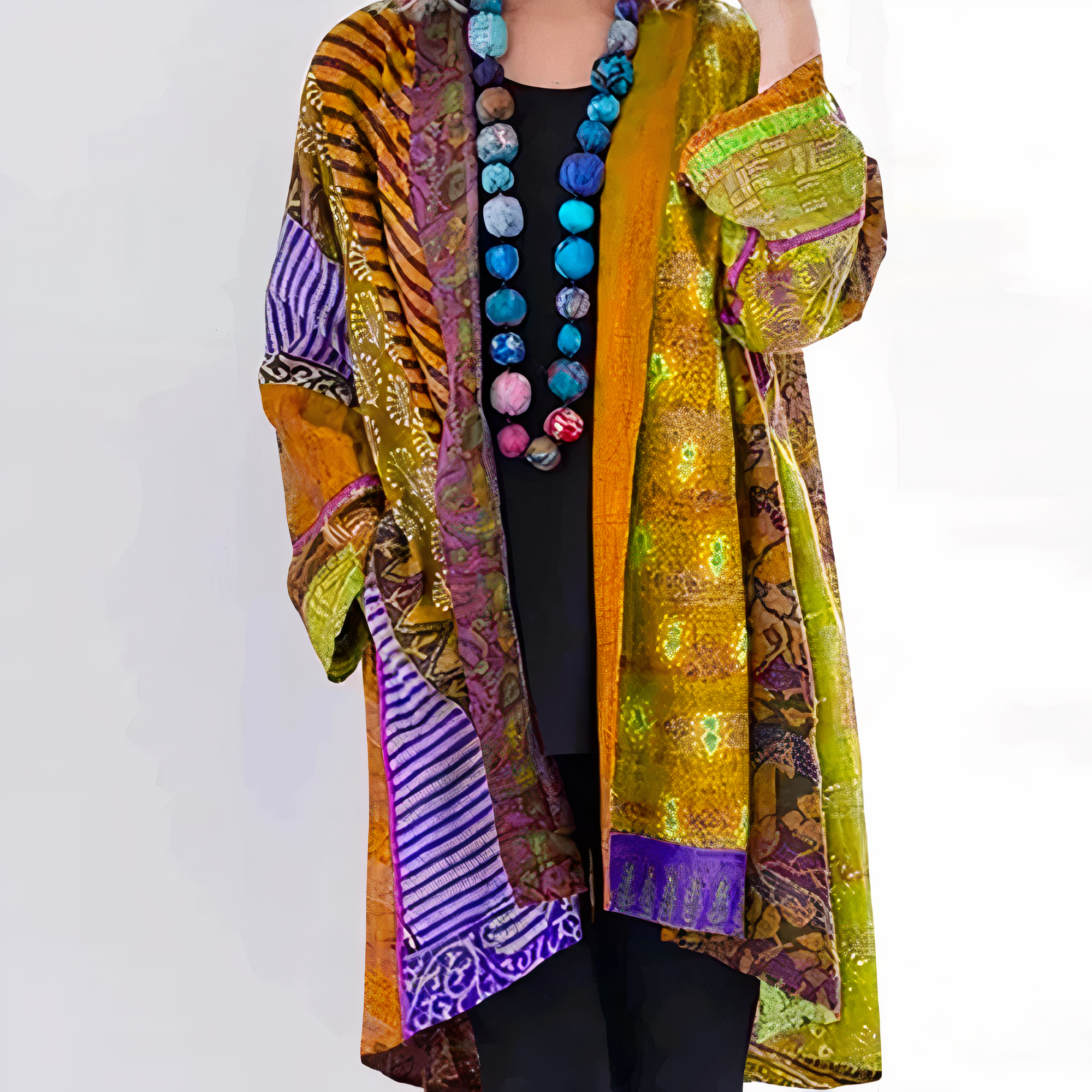 Hazel | Boho Print Vest