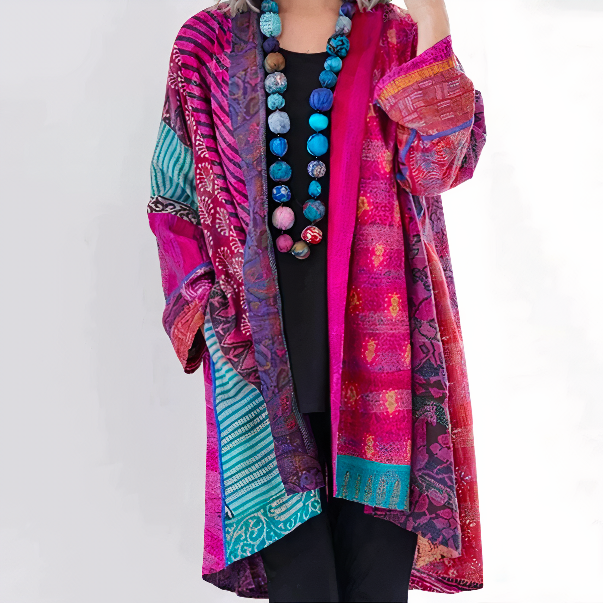 Hazel | Boho Print Vest