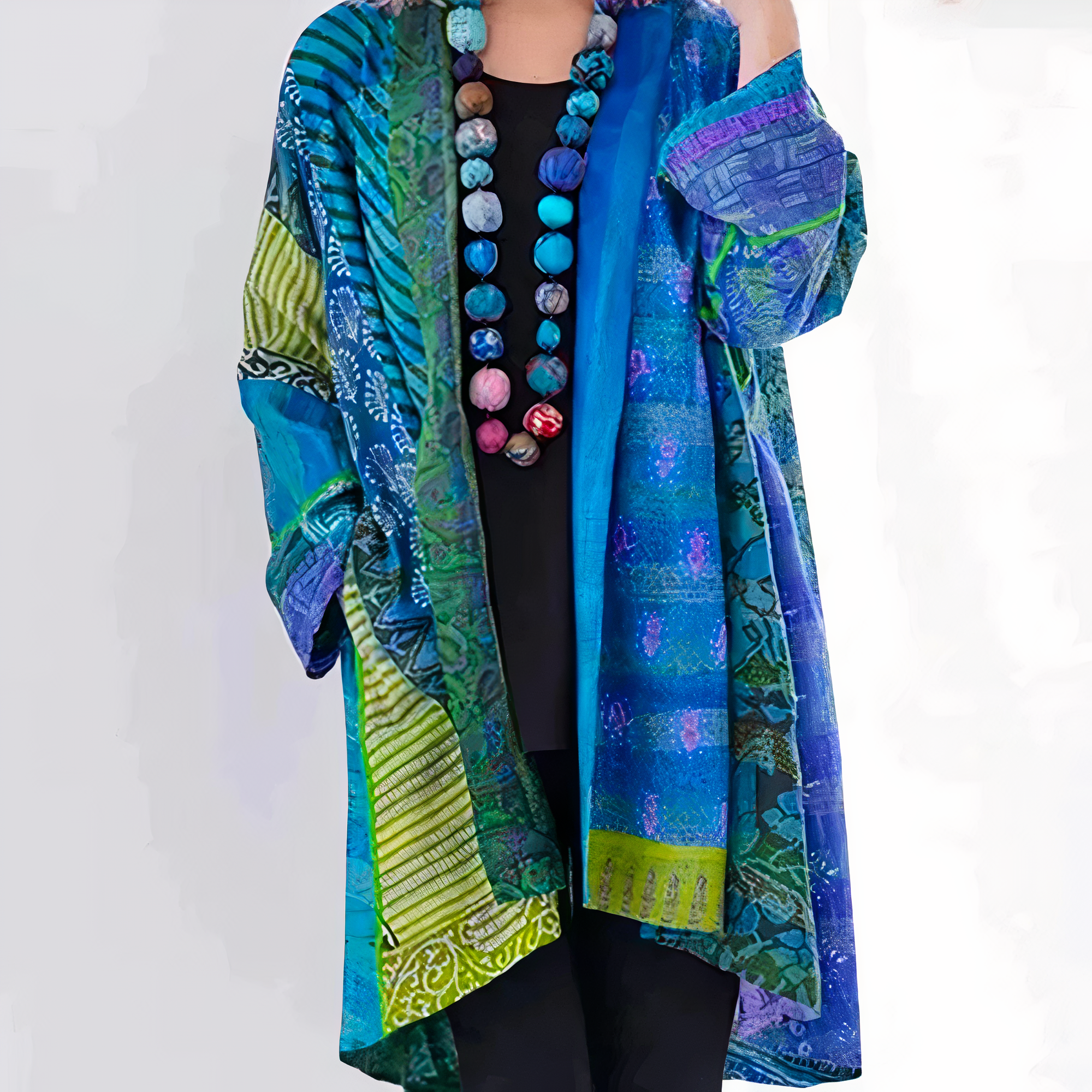 Hazel | Boho Print Vest