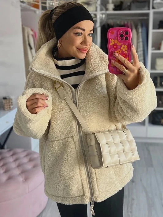 Freya | Teddy Fleece Jacket