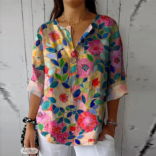 Harley™ | Elegant Floral Blouse
