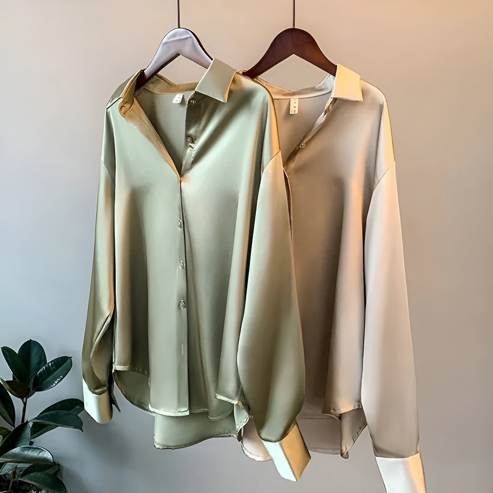 Monique™ | Satin shirt