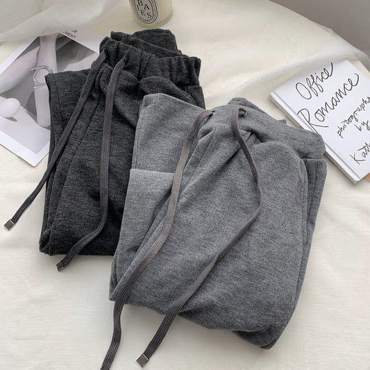 Viola™ - Drape Snow Cotton Casual Pants