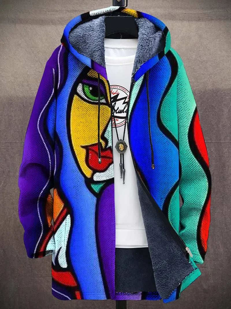 Elska | Luxurious Art Print Cardigan