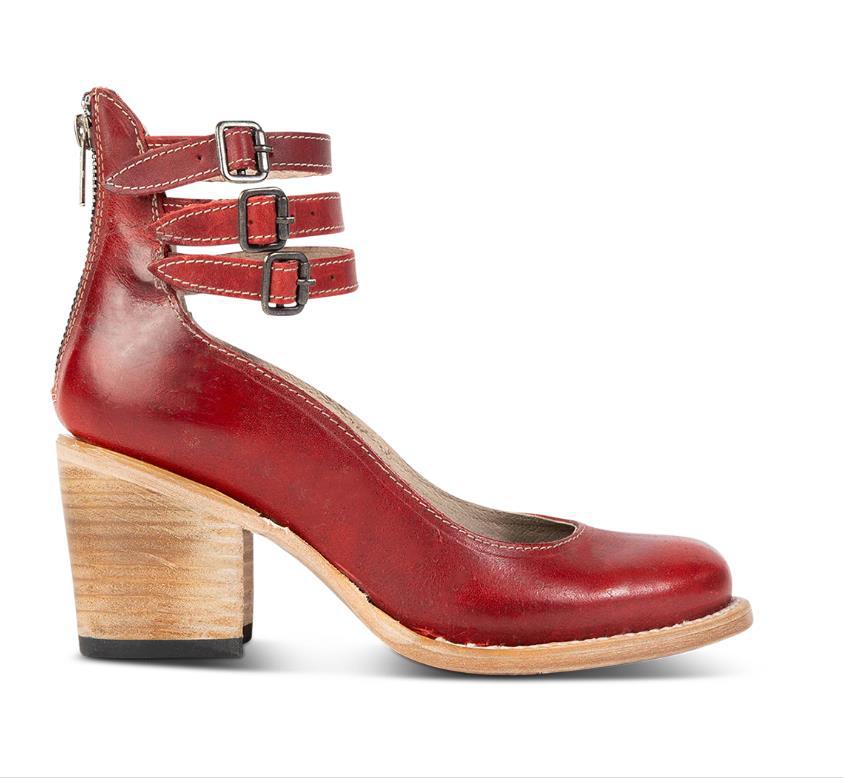 Timeless Vintage Leather Pumps