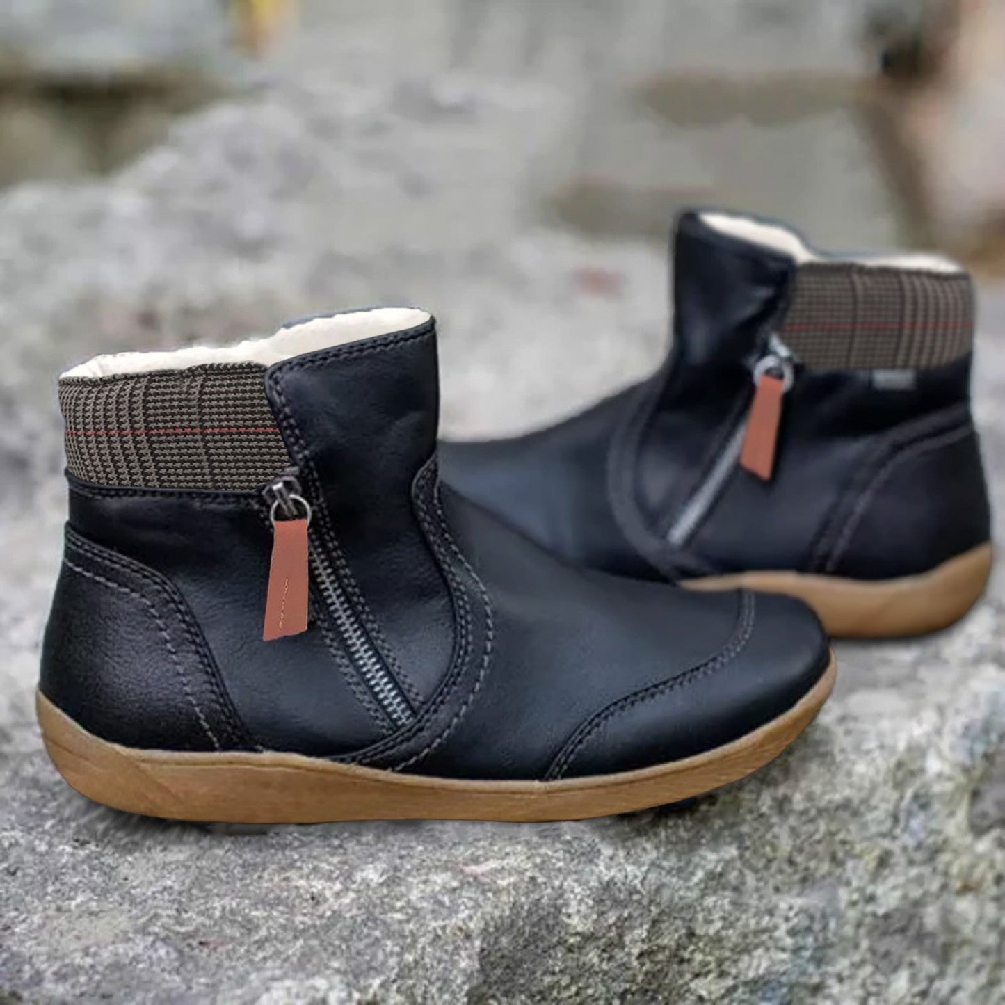 All-Weather Leather Support Boots