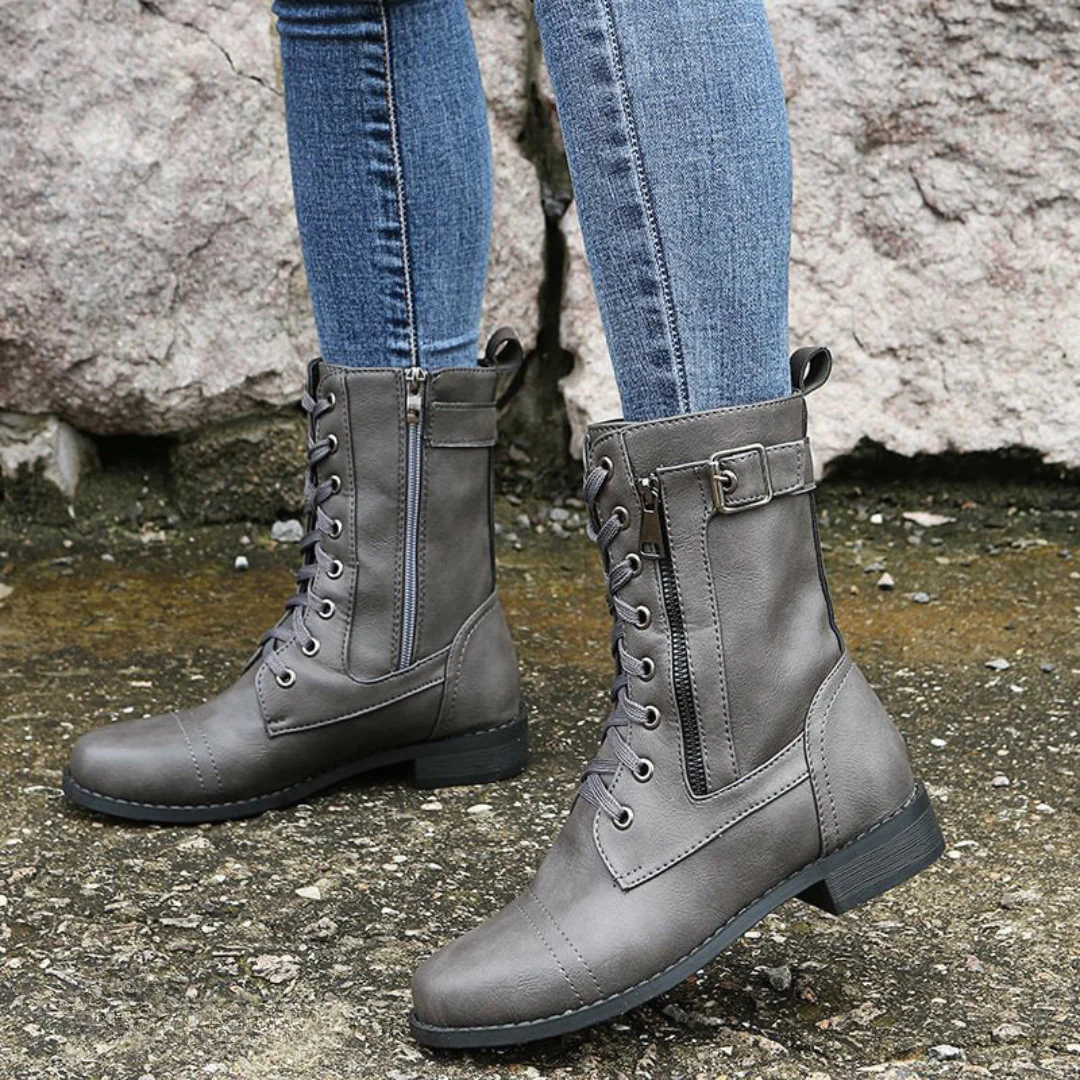 All-Day Fit Leather Boots
