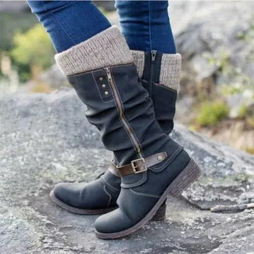 Everyday Walking Leather Boots